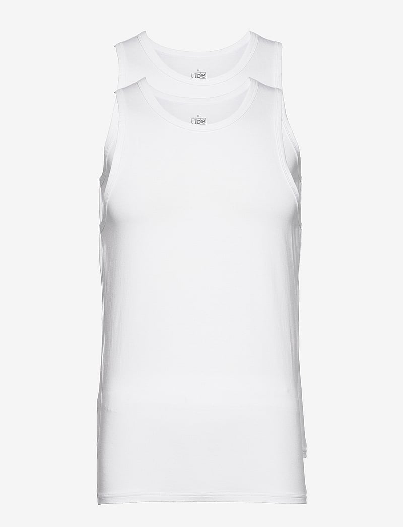 JBS - JBS 2-pack singlet bamboo - tanktops - vit - 1