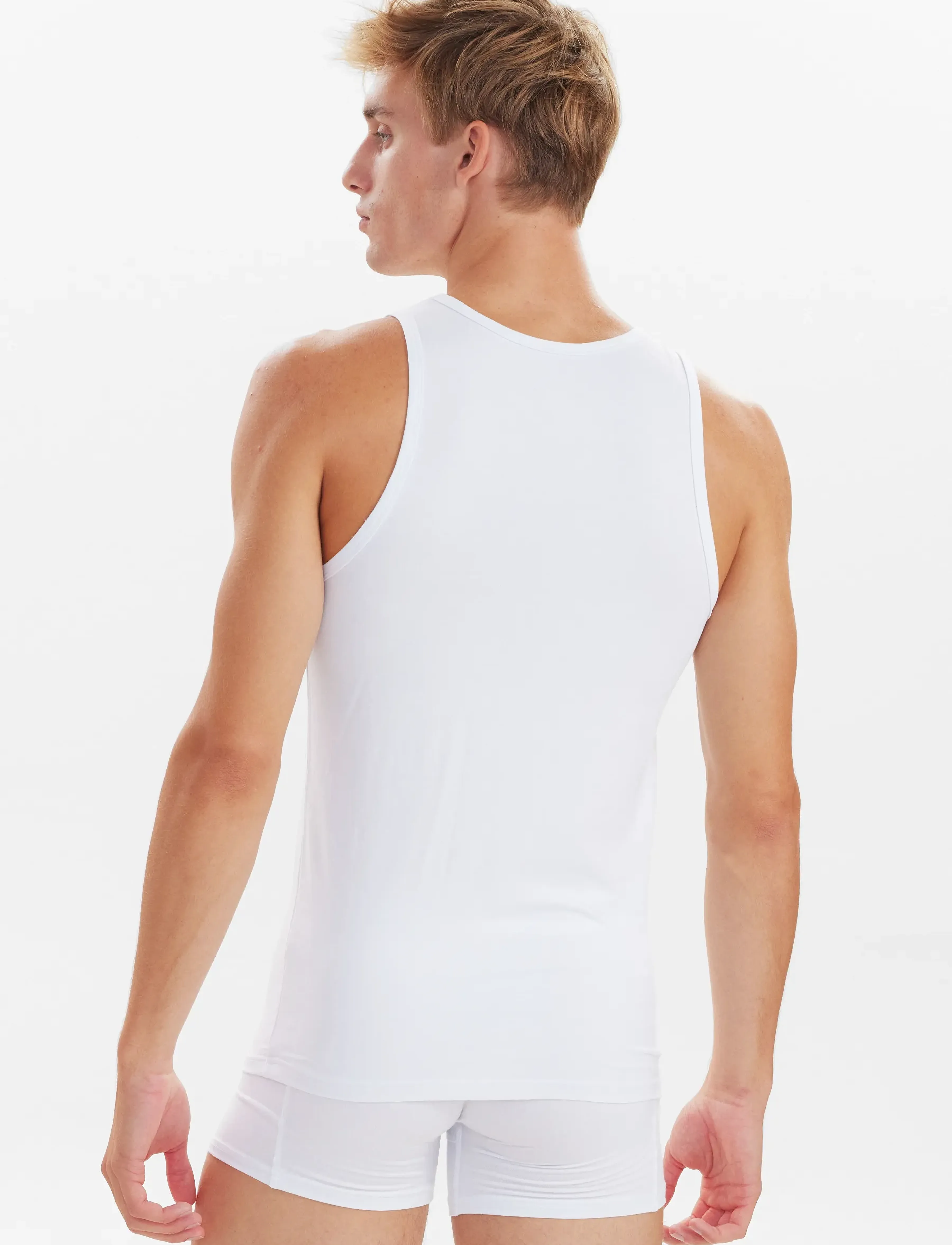 JBS - JBS 2-pack singlet bamboo. - t-krekli bez piedurknēm - vit - 3