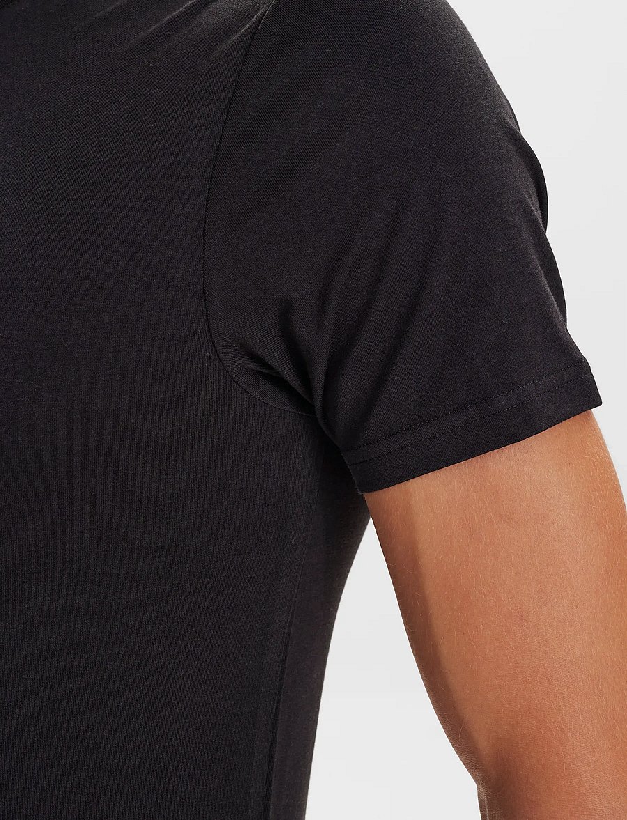 JBS - JBS 2-pack O-neck bamboo - multipack t-shirts - svart - 4