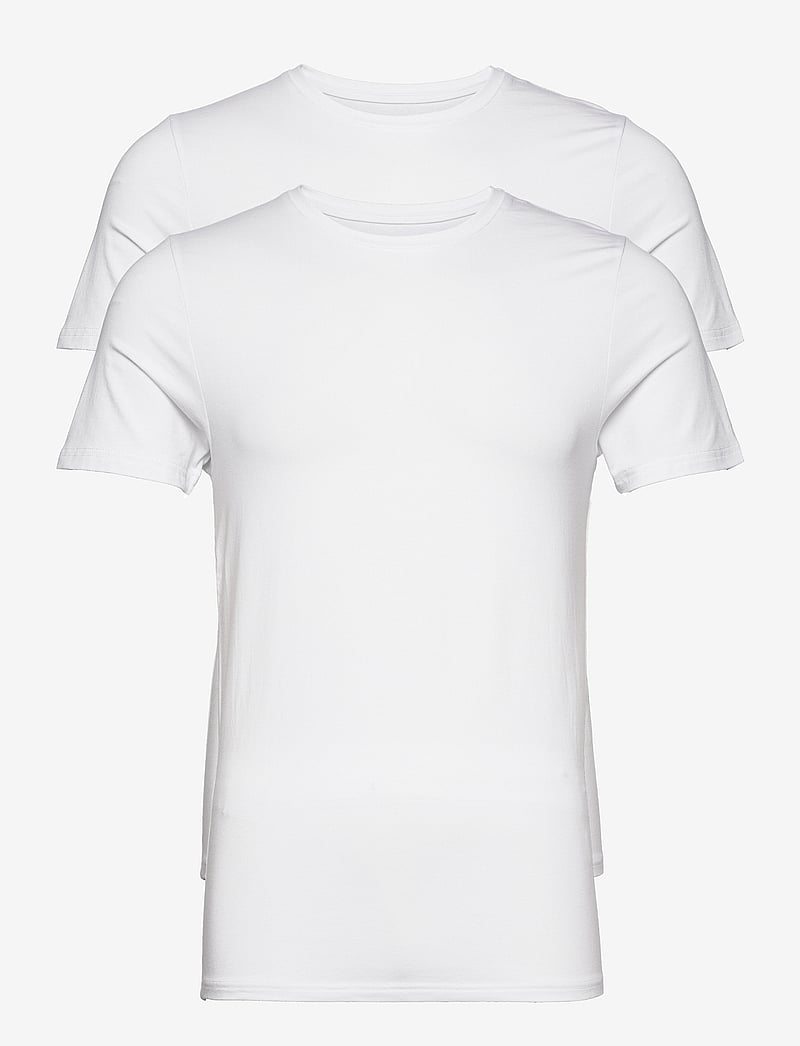 JBS - JBS 2-pack O-neck bamboo - marškinėlių komplektas - vit - 1