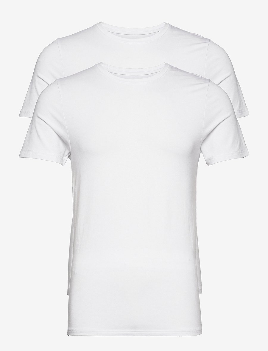 JBS - JBS 2-pack O-neck bamboo - multipack t-shirts - vit - 1
