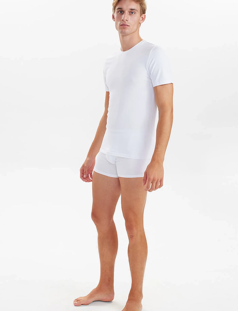 JBS - JBS 2-pack O-neck bamboo - marškinėlių komplektas - vit - 3