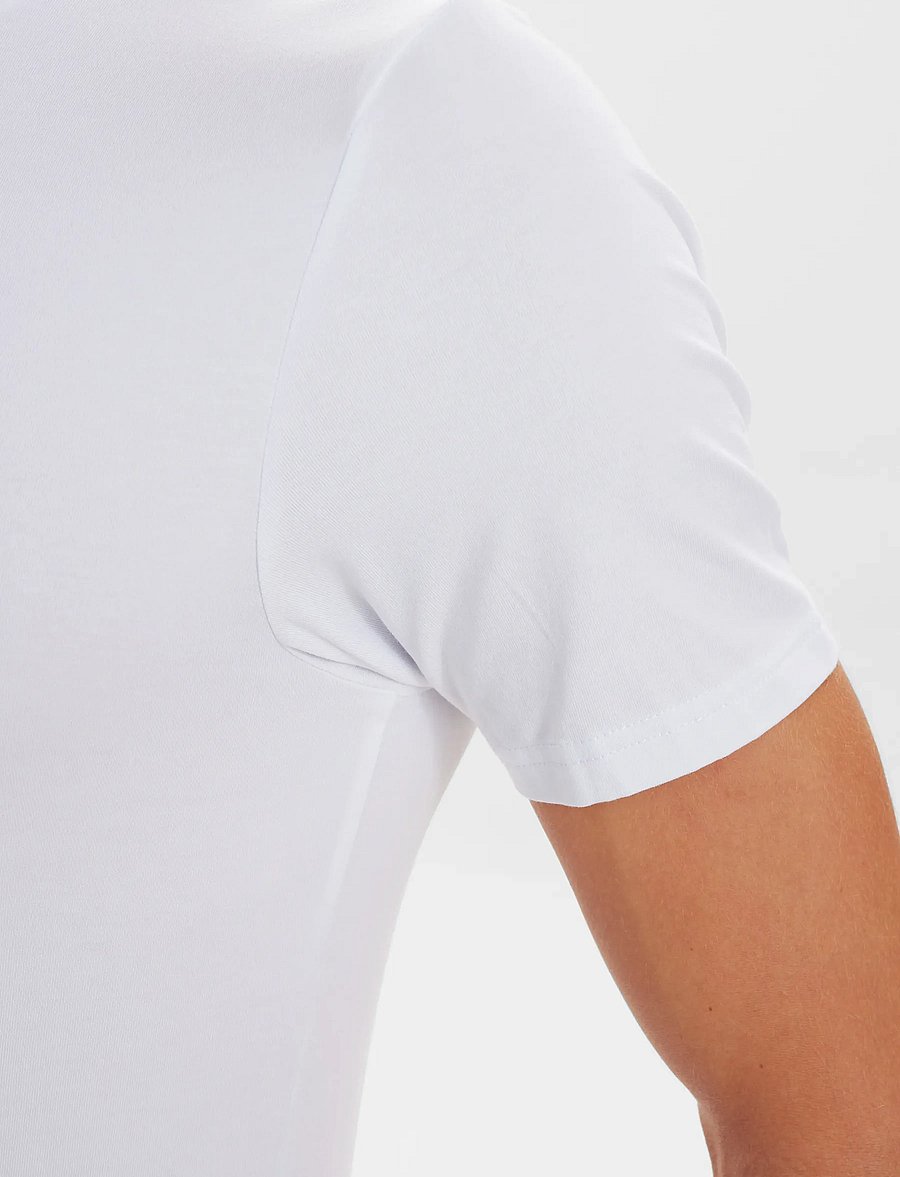 JBS - JBS 2-pack O-neck bamboo - multipack t-shirts - vit - 5