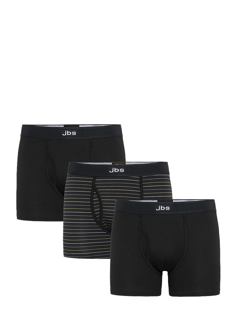 JBS - JBS 3-pack tights bamboo w/fly - boxershorts - black - 0