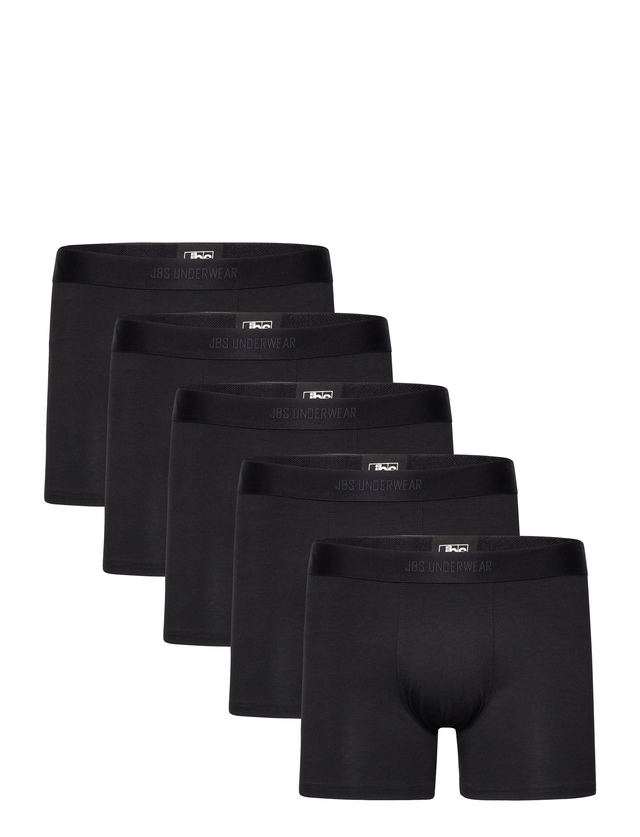 JBS Jbs 5-Pack Tights Bamboo, 3XL, Black, Undertøj > Boksere, Herre