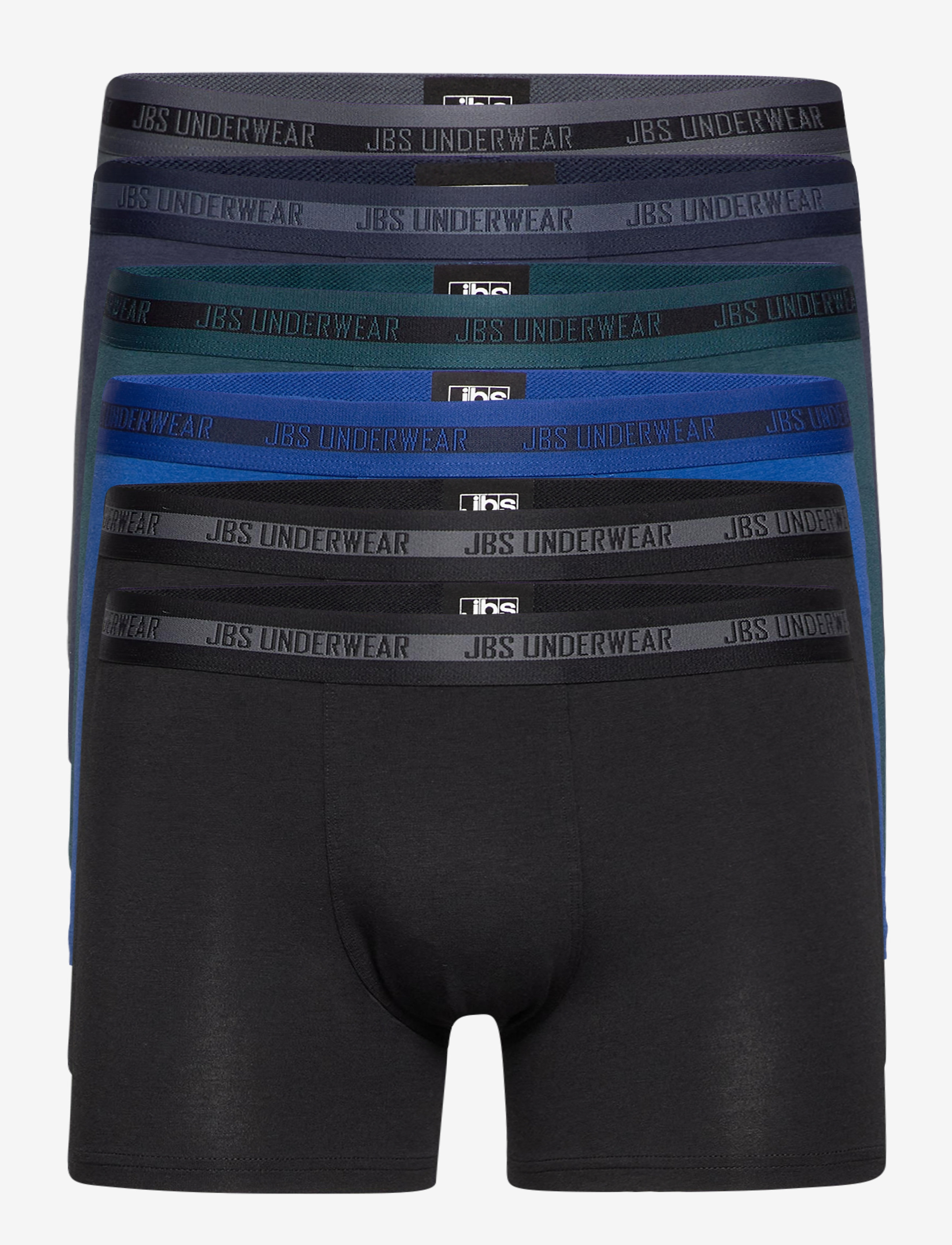 JBS Jbs 6-Pack Tights Bamboo., XL, Multi/patterned, Undertøj > Boksere, Herre