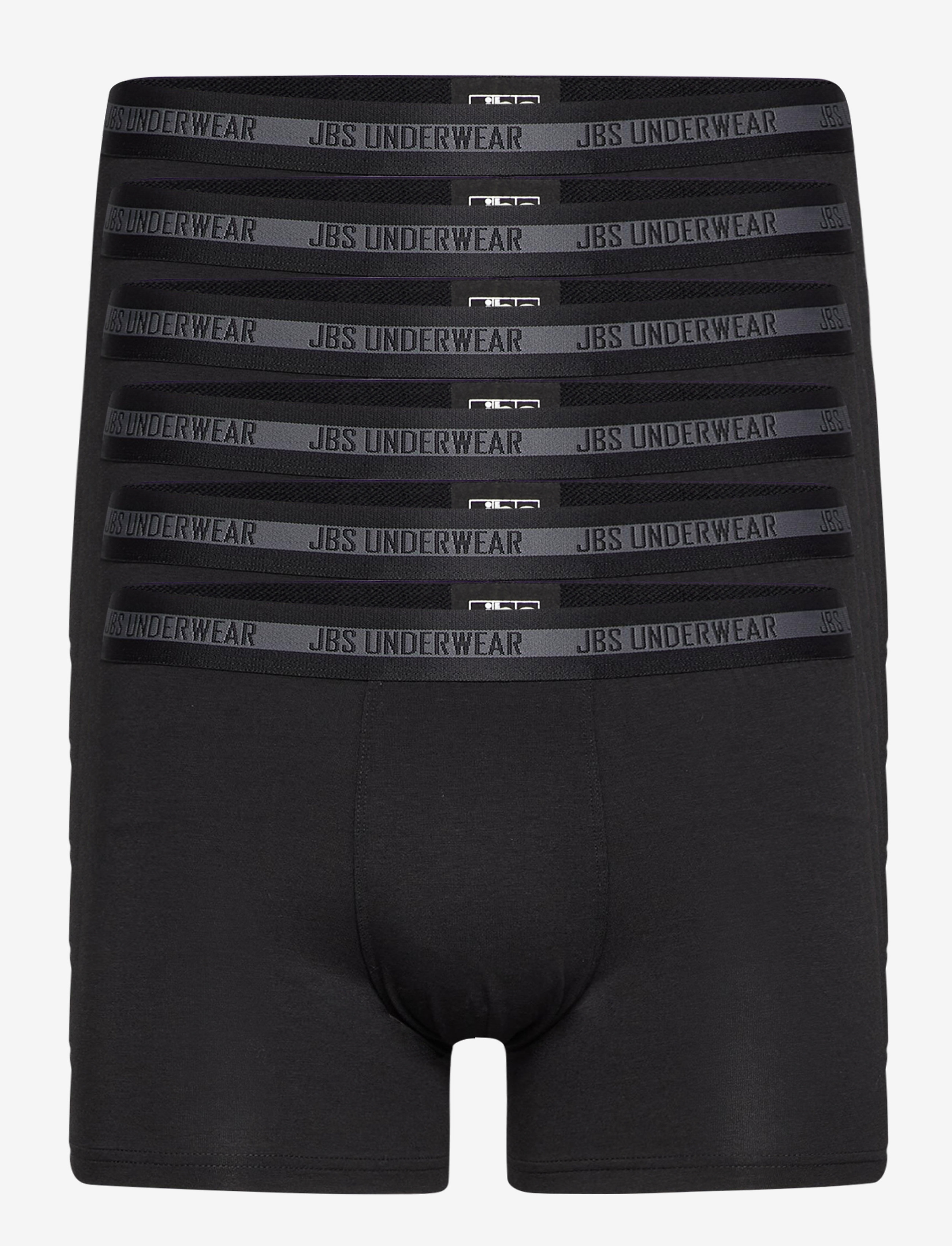 JBS 6-pack tights bamboo. - SVART