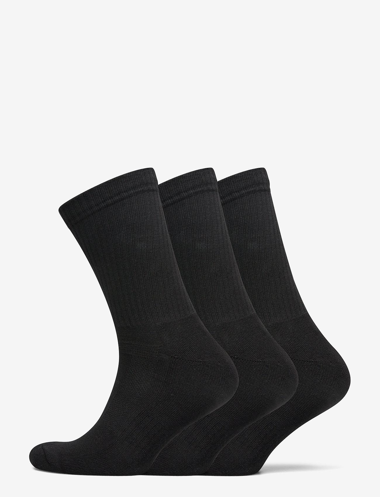 JBS - JBS socks terry sole, 3-pack - najniższe ceny - svart - 0