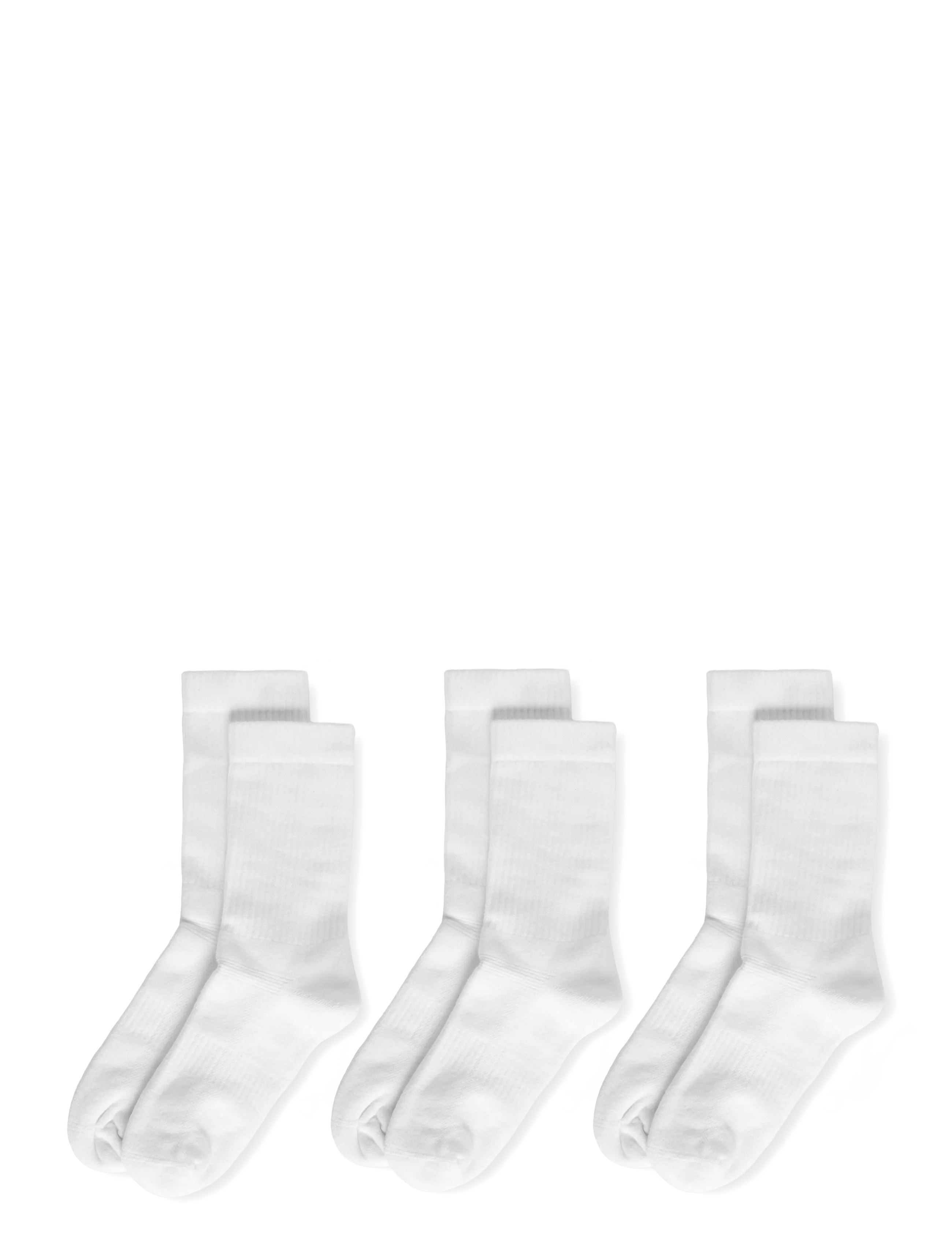 JBS - JBS socks terry sole, 3-pack - crew socks - white - 1