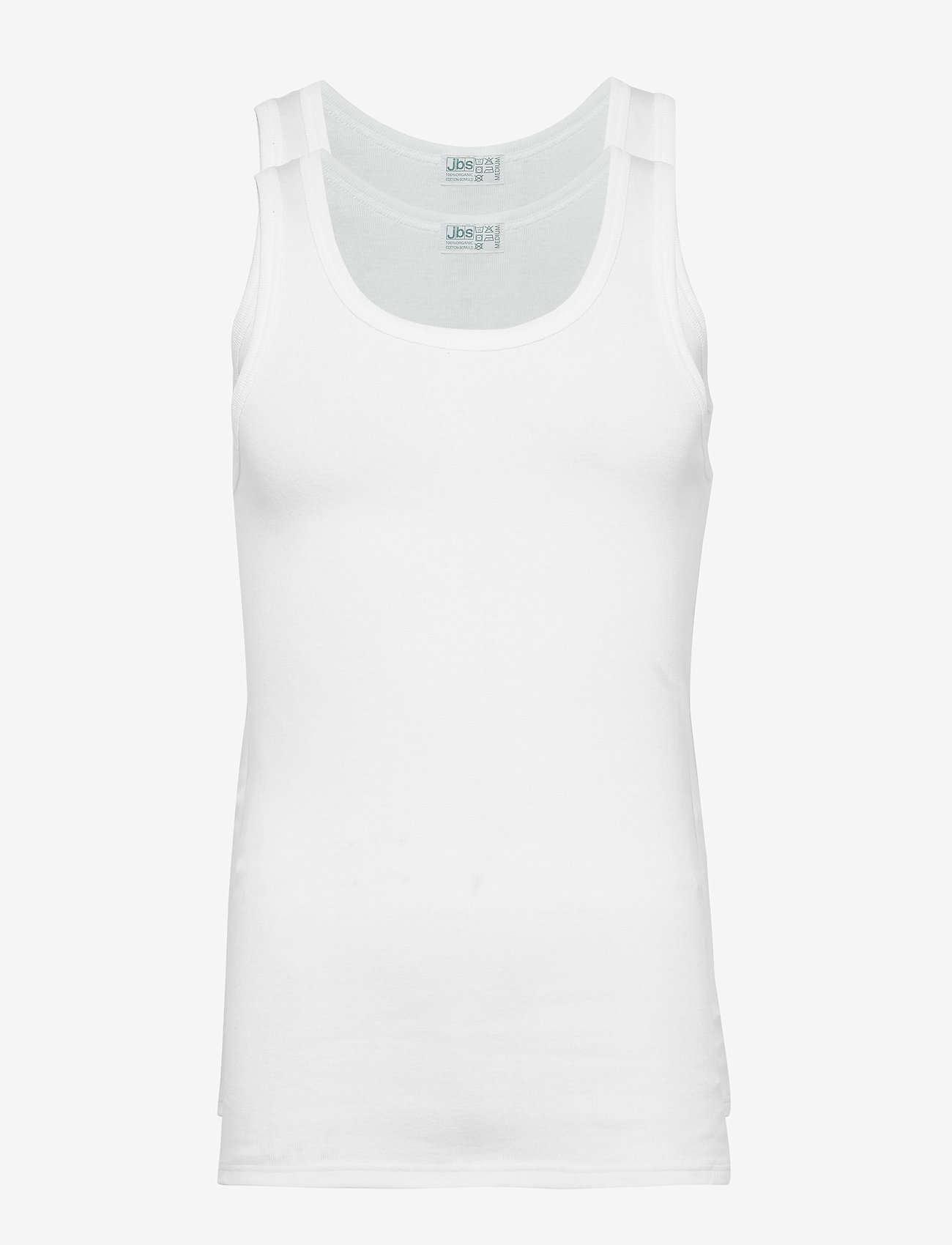 JBS - JBS singlet 2-pack organic - tanktops - vit - 1