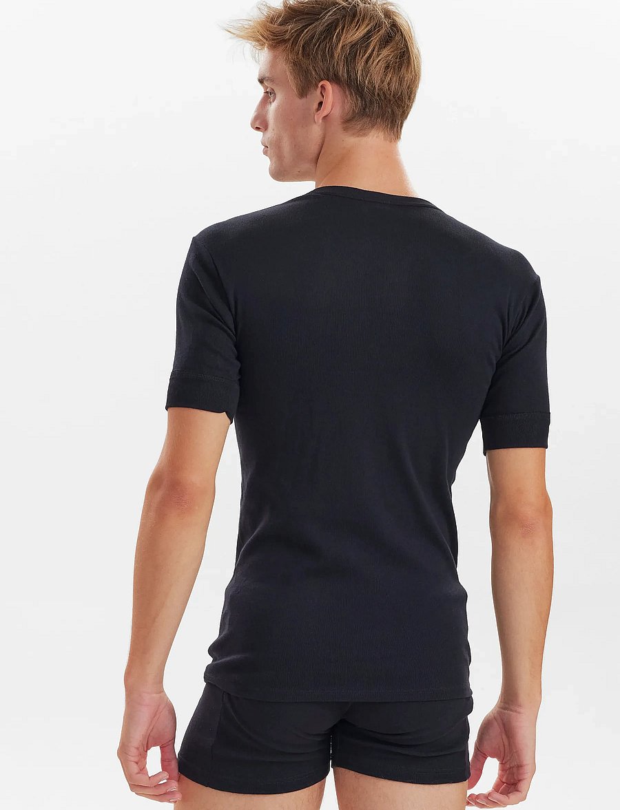 JBS - JBS t-shirt 2-pack organic - multipack t-shirts - svart - 2