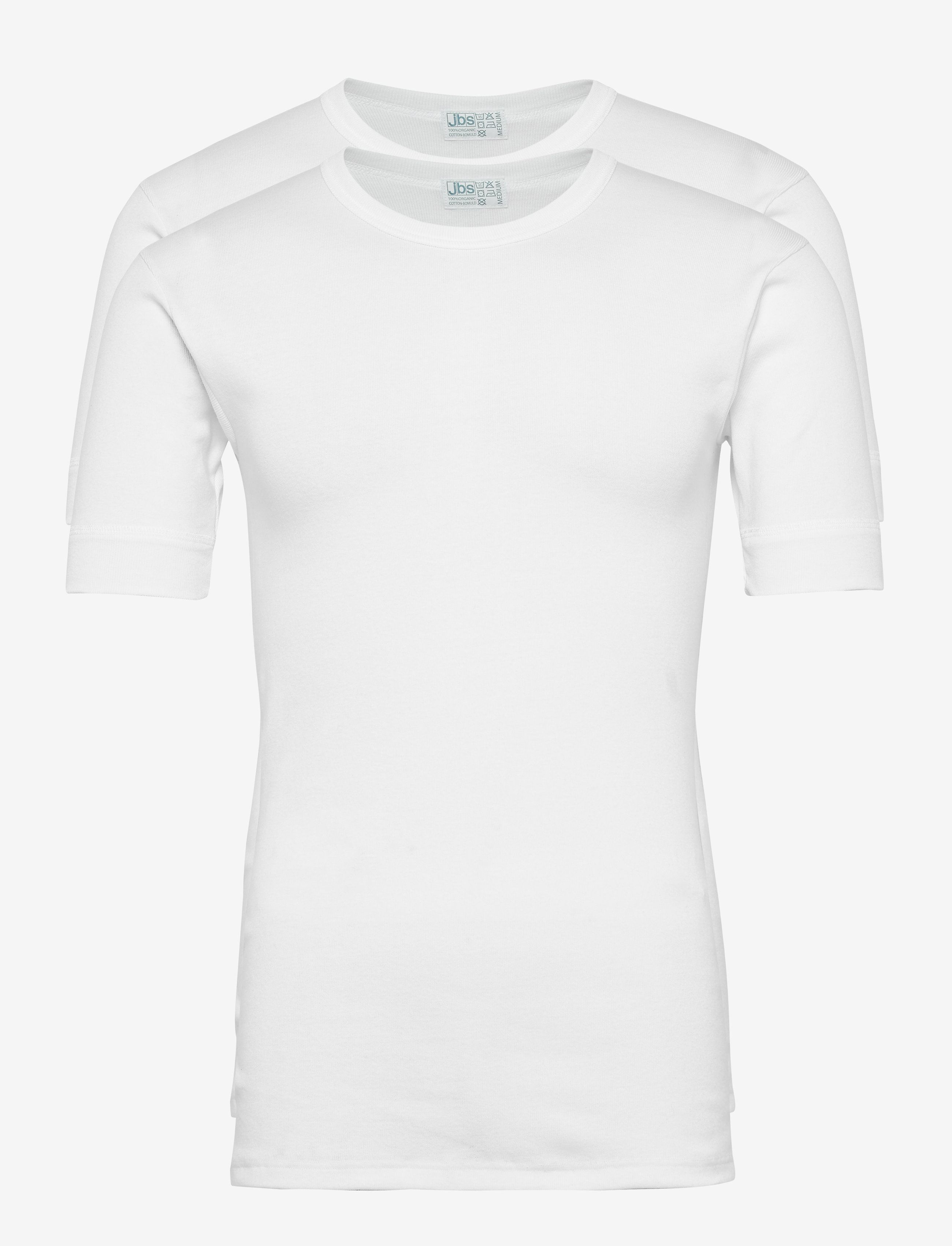 JBS JBS t-shirt 2-pack organic - T-särgid - VIT / white