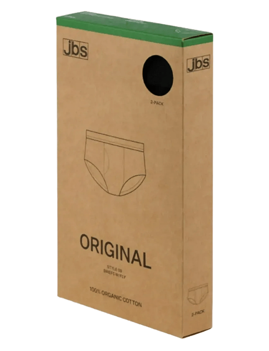 JBS - JBS brief 2-pack organic. - apakšveļas multipaka - svart - 2
