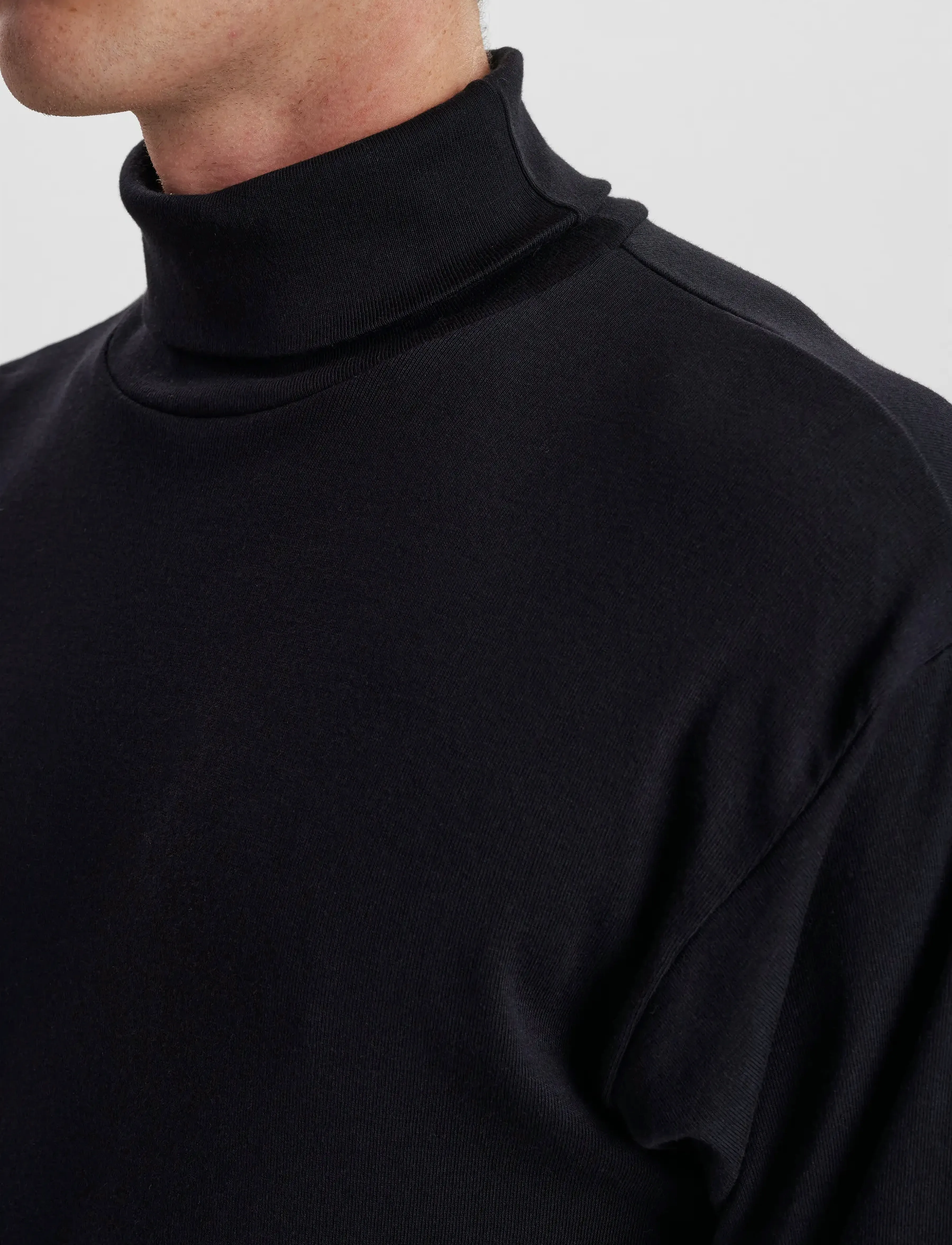 JBS - JBS roll neck shirt - langermabolir - svart - 5