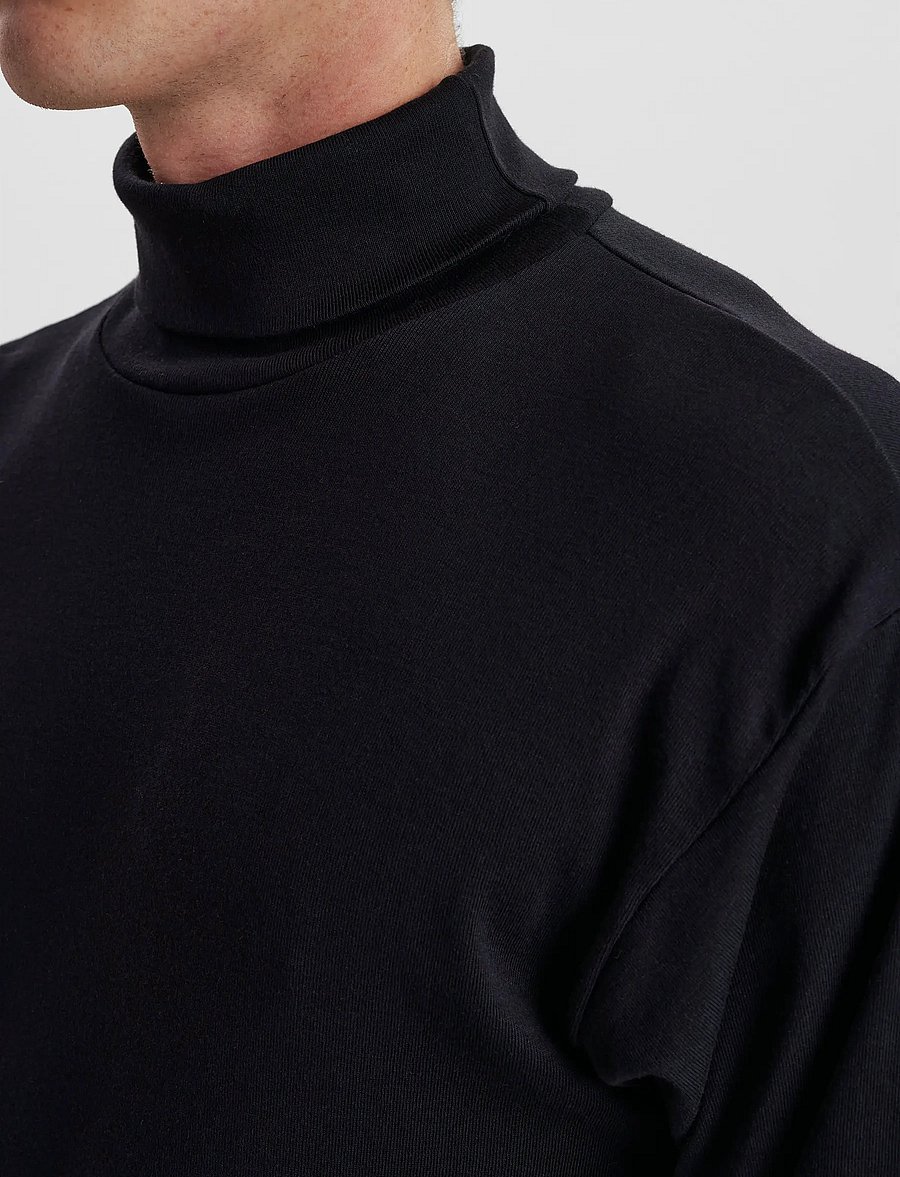 JBS - JBS roll neck shirt - langermabolir - svart - 5