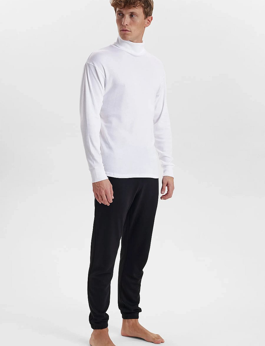 JBS - JBS roll neck shirt - langærmede t-shirts - vit - 3