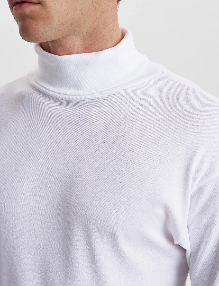 JBS - JBS roll neck shirt - langærmede t-shirts - vit - 5