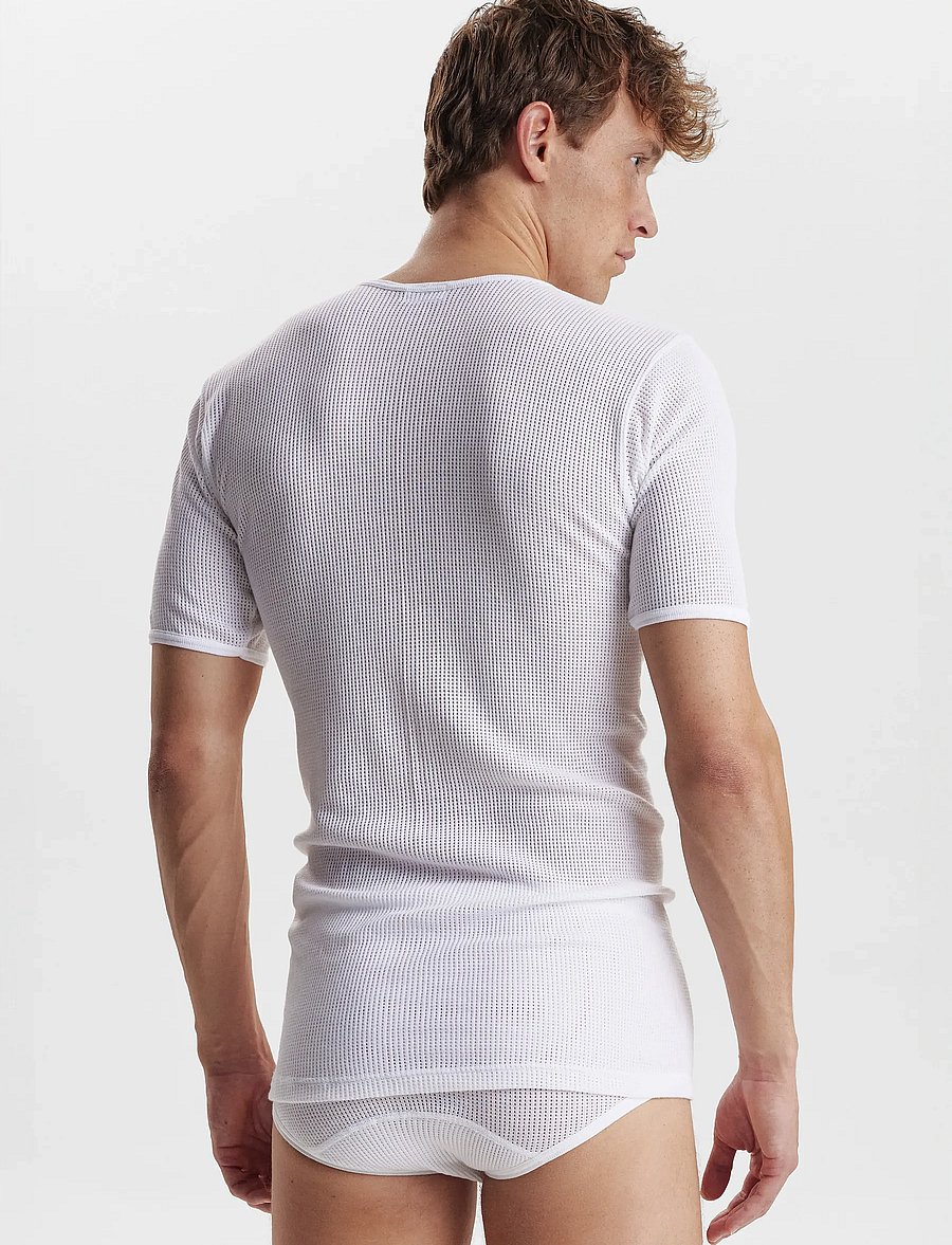 JBS - JBS t-shirt mesh - kurzärmelig - white - 4
