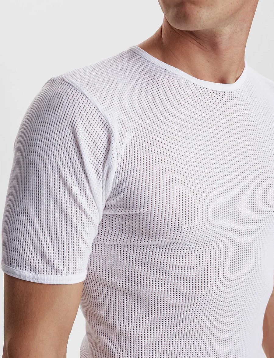 JBS - JBS t-shirt mesh - kurzärmelig - white - 5