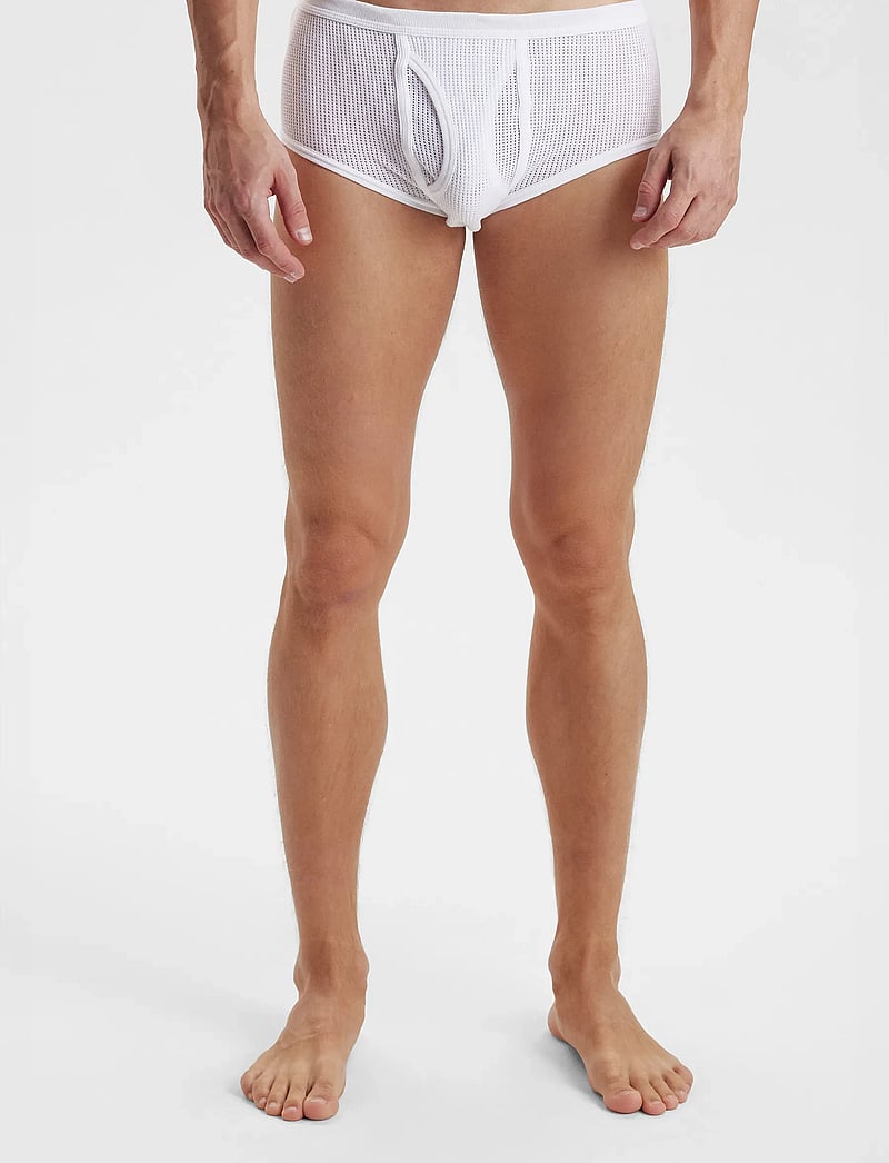 JBS - JBS brief mesh - herren slips - white - 0