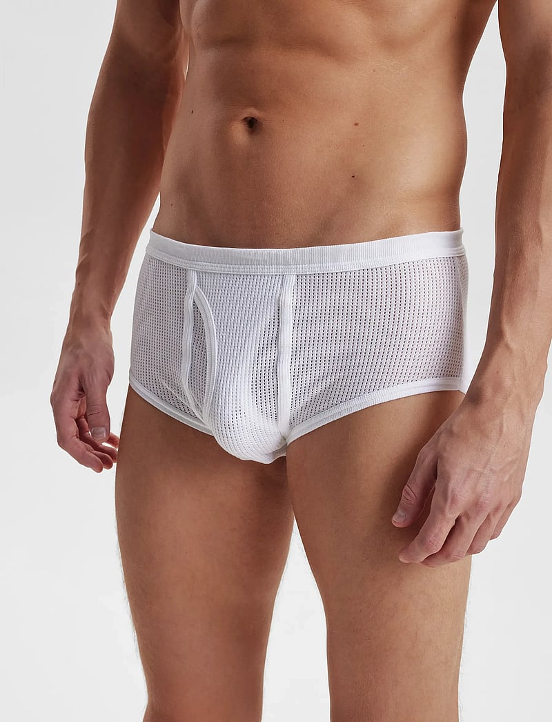 JBS - JBS brief mesh - herren slips - white - 5