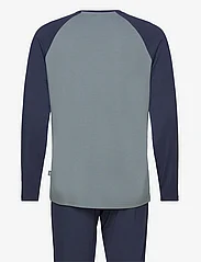 JBS - JBS bamboo jersey set - zestaw piżamowy - navy - 1