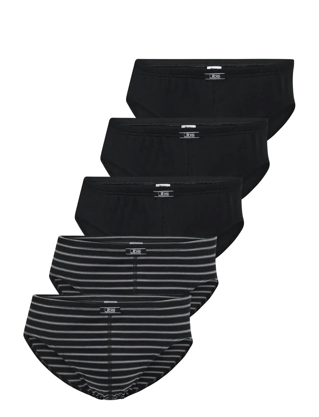 JBS JBS 5-pack mini slip GOTS. - Multipaka apakšveļa - MULTICOLOU / black
