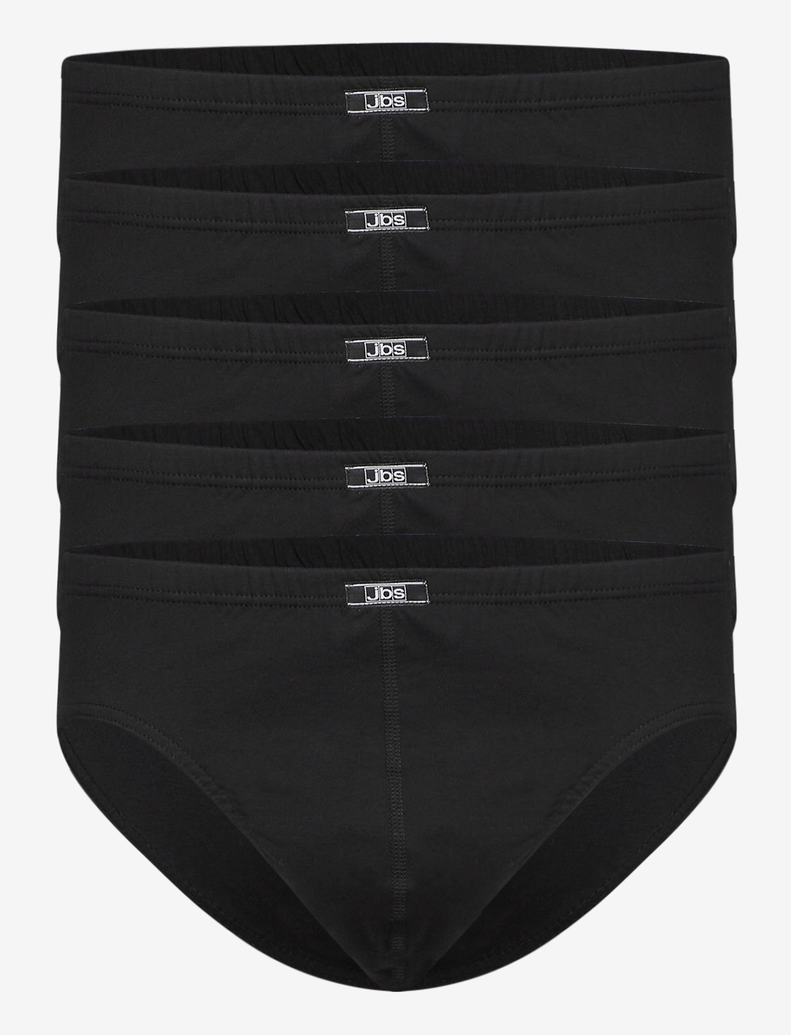 JBS 5-pack mini slip GOTS.. - SVART
