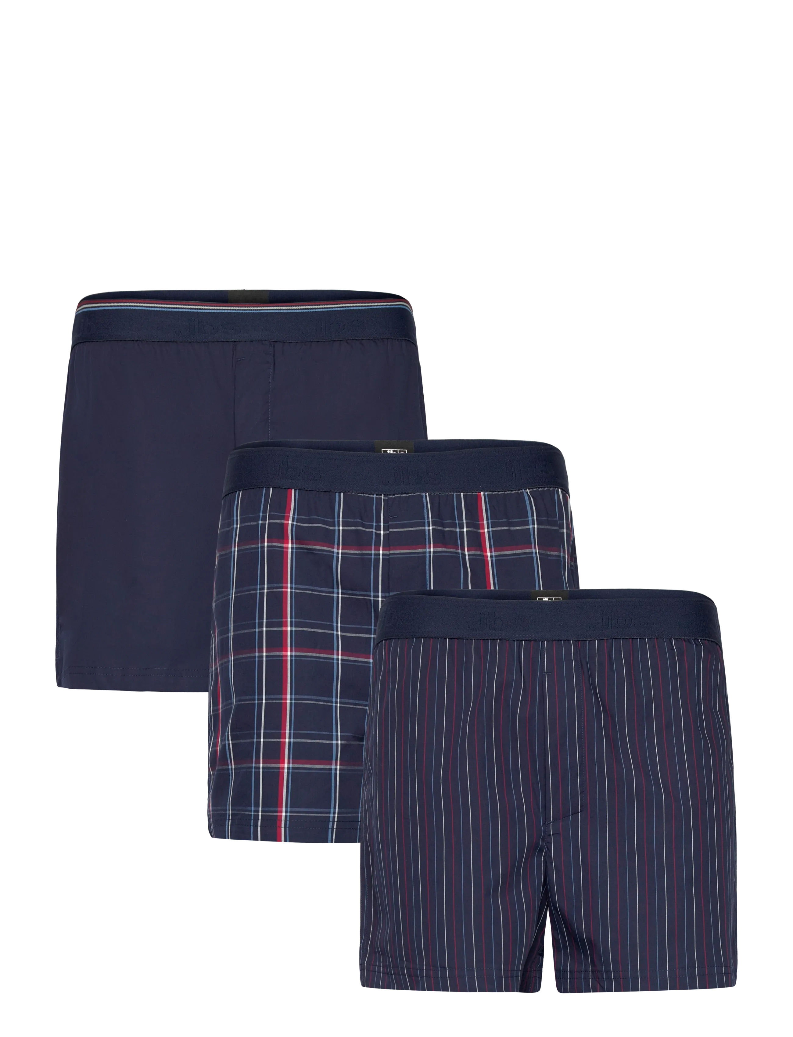 JBS JBS 3-pack boxershorts. - JBS - MULTICOLOU / navy