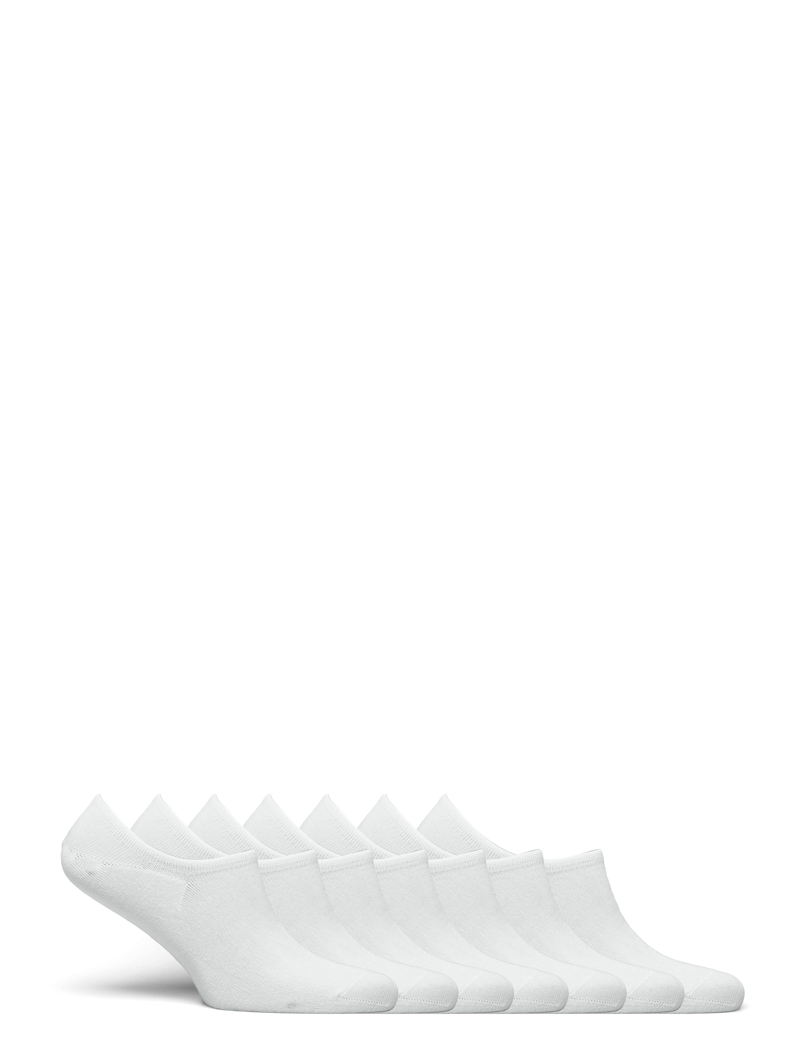JBS - JBS in-shoe bamboo 7 pairs box - sukat monipakkauksessa - vit - 2