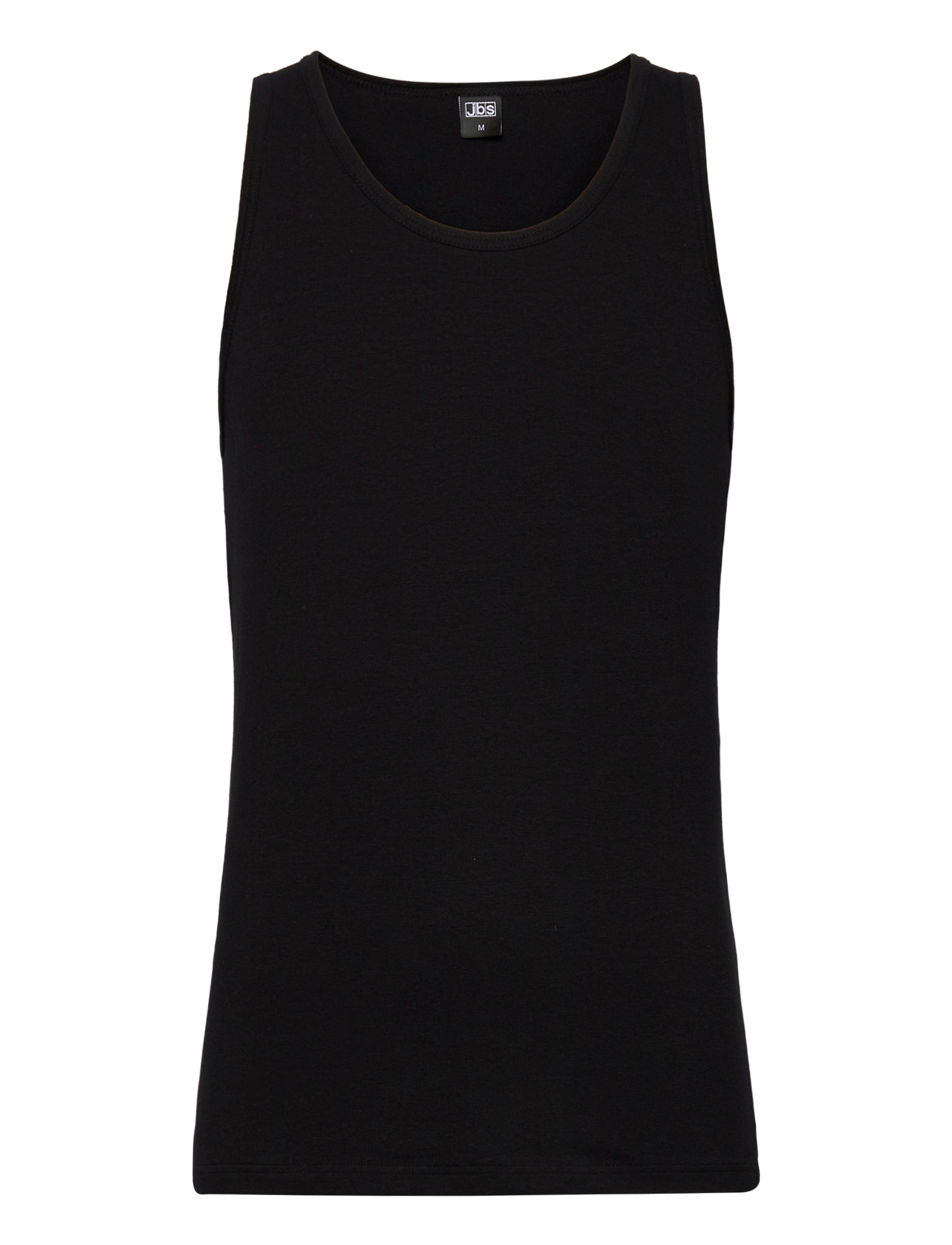 JBS - JBS 2-pack singlet GOTS - sleeveless shirts - svart - 4