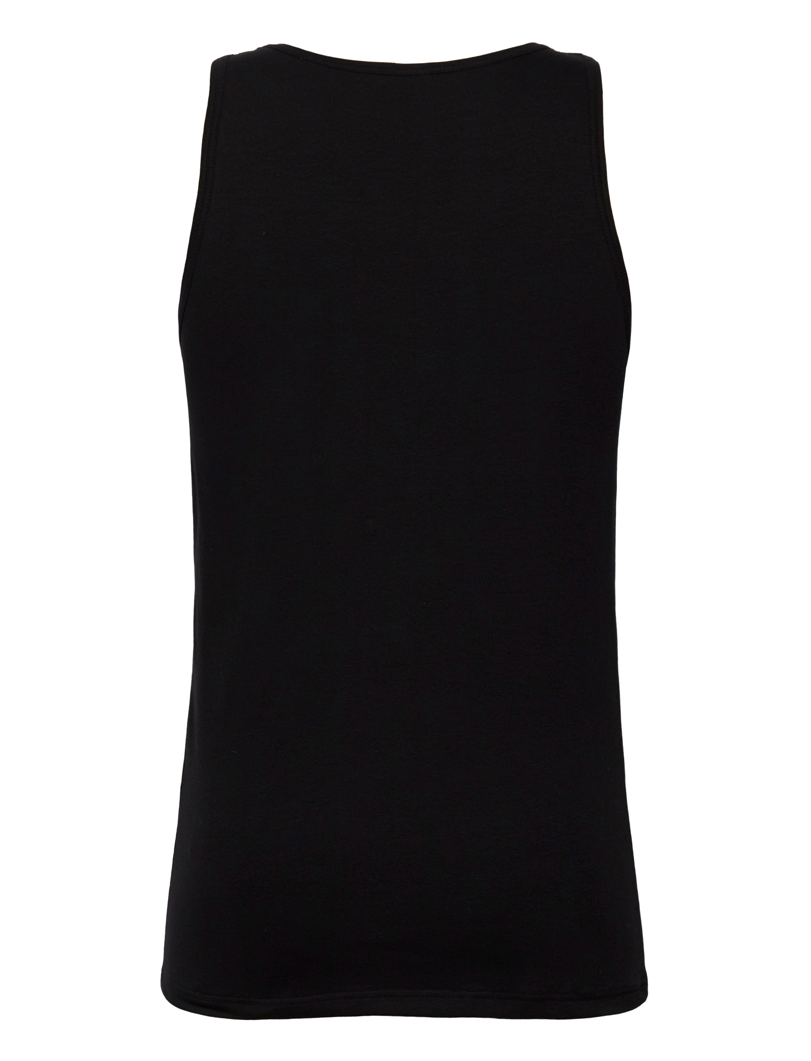 JBS - JBS 2-pack singlet GOTS - sleeveless shirts - svart - 5