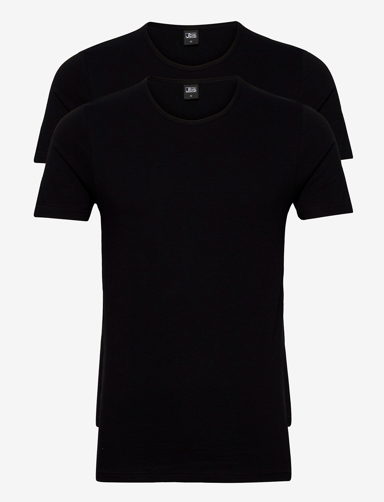JBS - JBS 2-pack t-shirt O-neck GOTS - najniższe ceny - svart - 0