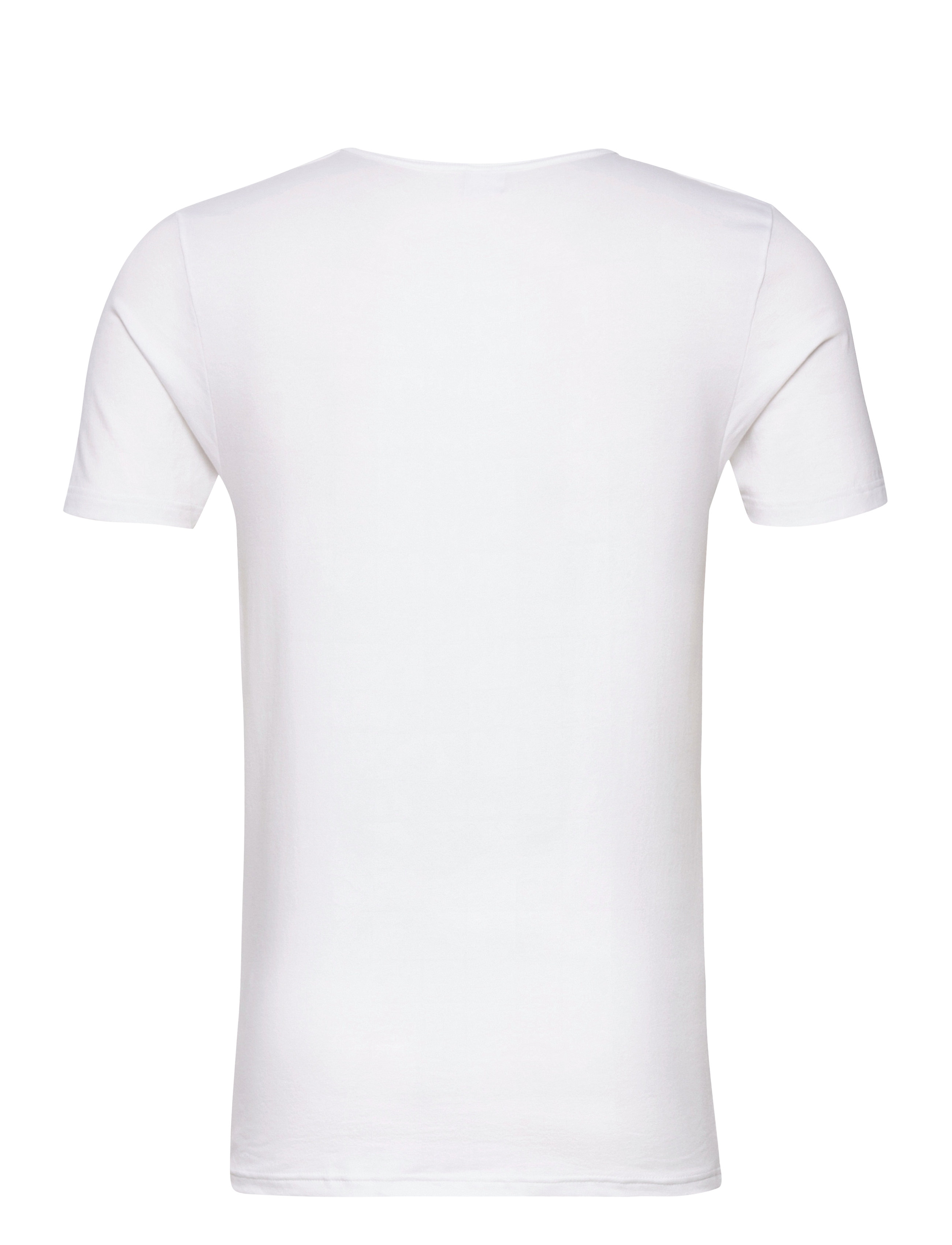 JBS - JBS 2-pack t-shirt O-neck GOTS - kortærmede t-shirts - vit - 5