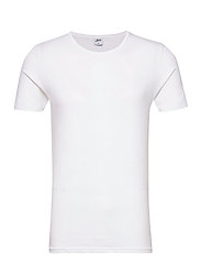 JBS - JBS 2-pack t-shirt O-neck GOTS - de laveste prisene - vit - 4