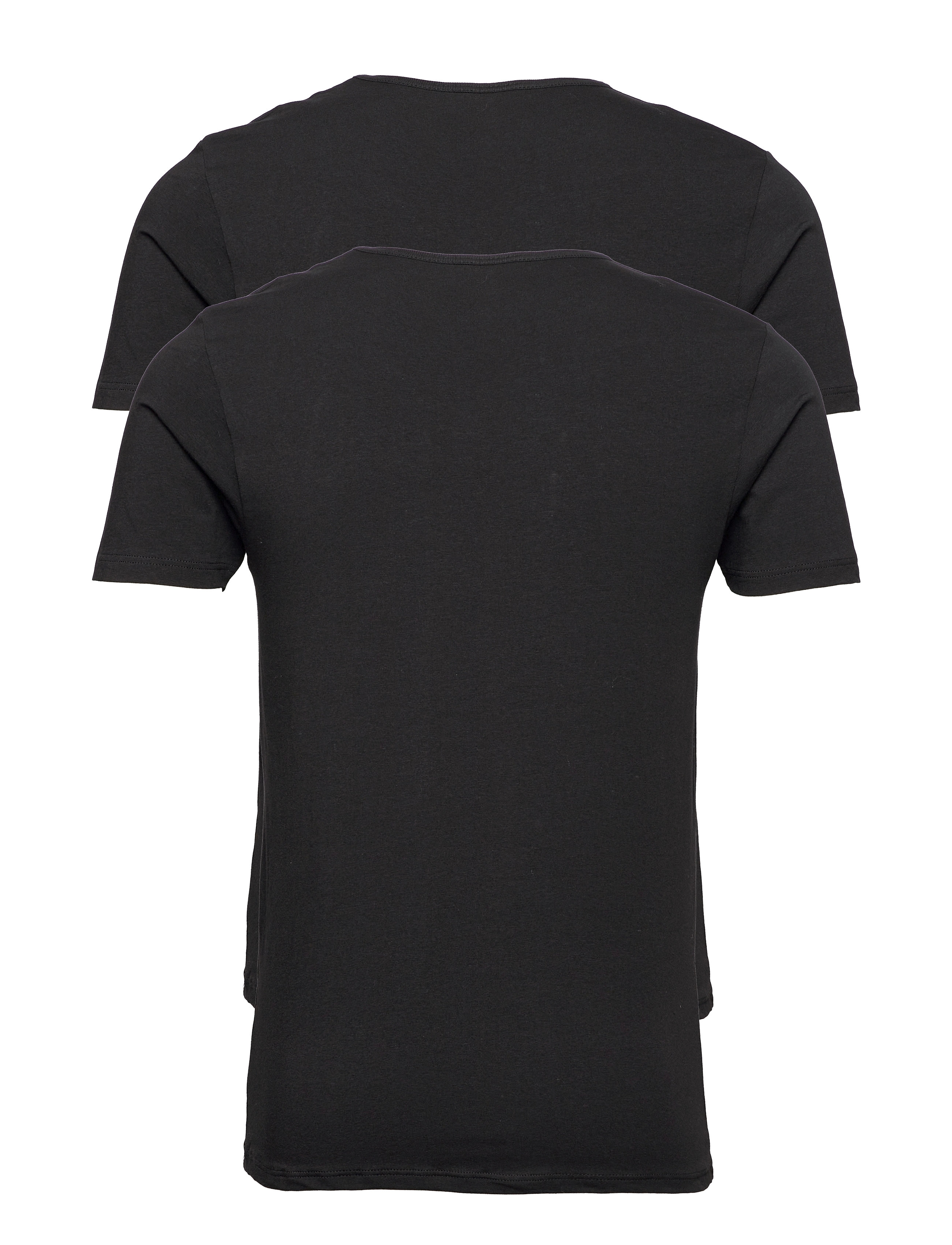JBS - JBS 2-pack t-shirt V-neck GOTS - v-ringade t-shirts - svart - 3