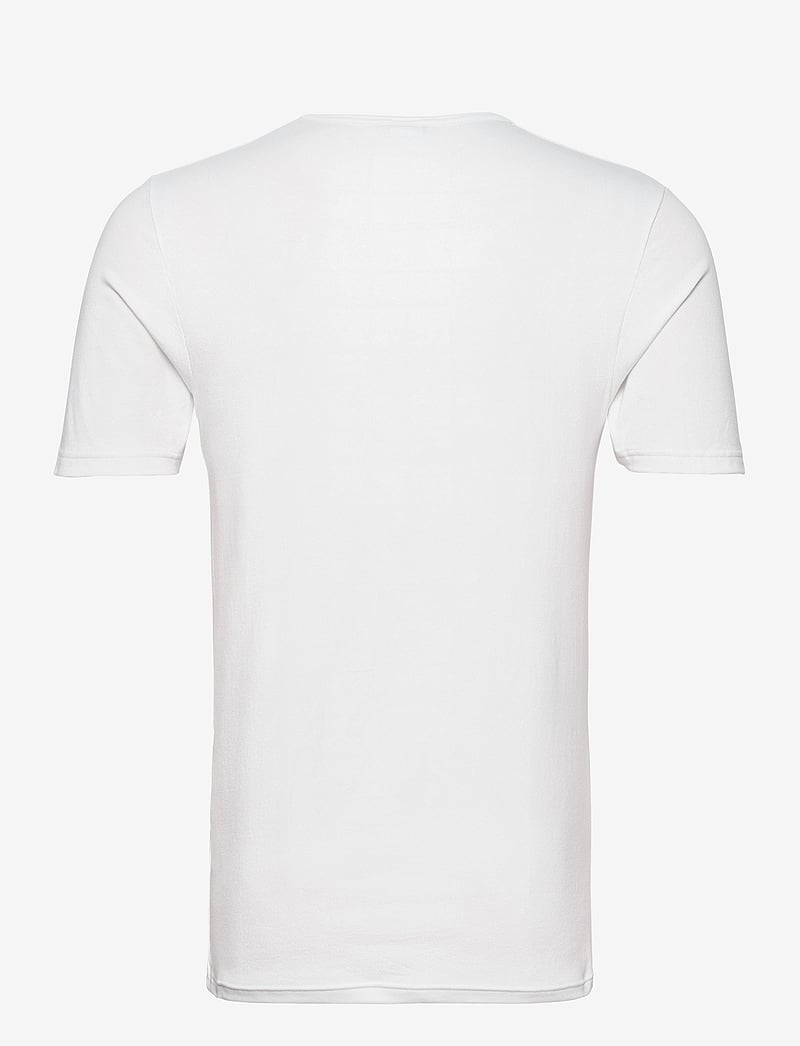 JBS - JBS 2-pack t-shirt V-neck GOTS - v-neck t-shirts - vit - 2