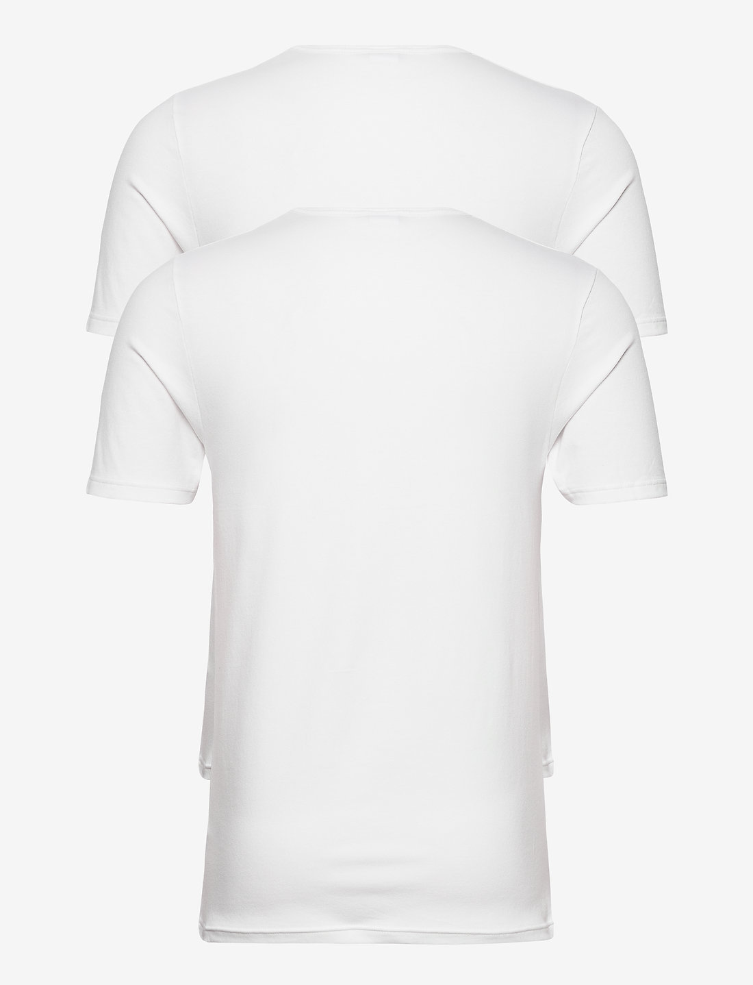 JBS - JBS 2-pack t-shirt V-neck GOTS - v-kaelusega t-särgid - vit - 3