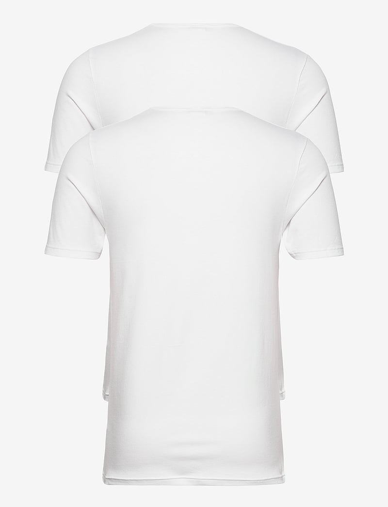 JBS - JBS 2-pack t-shirt V-neck GOTS - v-neck t-shirts - vit - 3