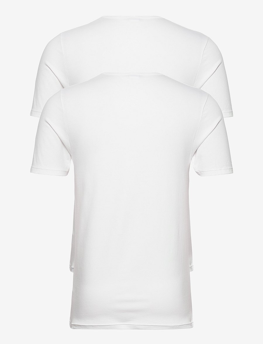JBS - JBS 2-pack t-shirt V-neck GOTS - v-neck t-shirts - vit - 3