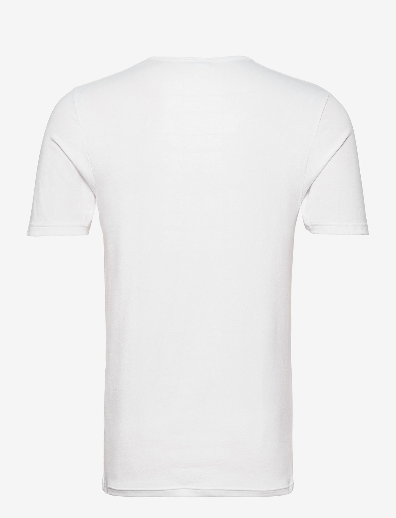 JBS - JBS 2-pack t-shirt V-neck GOTS - de laveste prisene - vit - 1