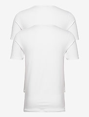 JBS - JBS 2-pack t-shirt V-neck GOTS - laveste priser - vit - 2