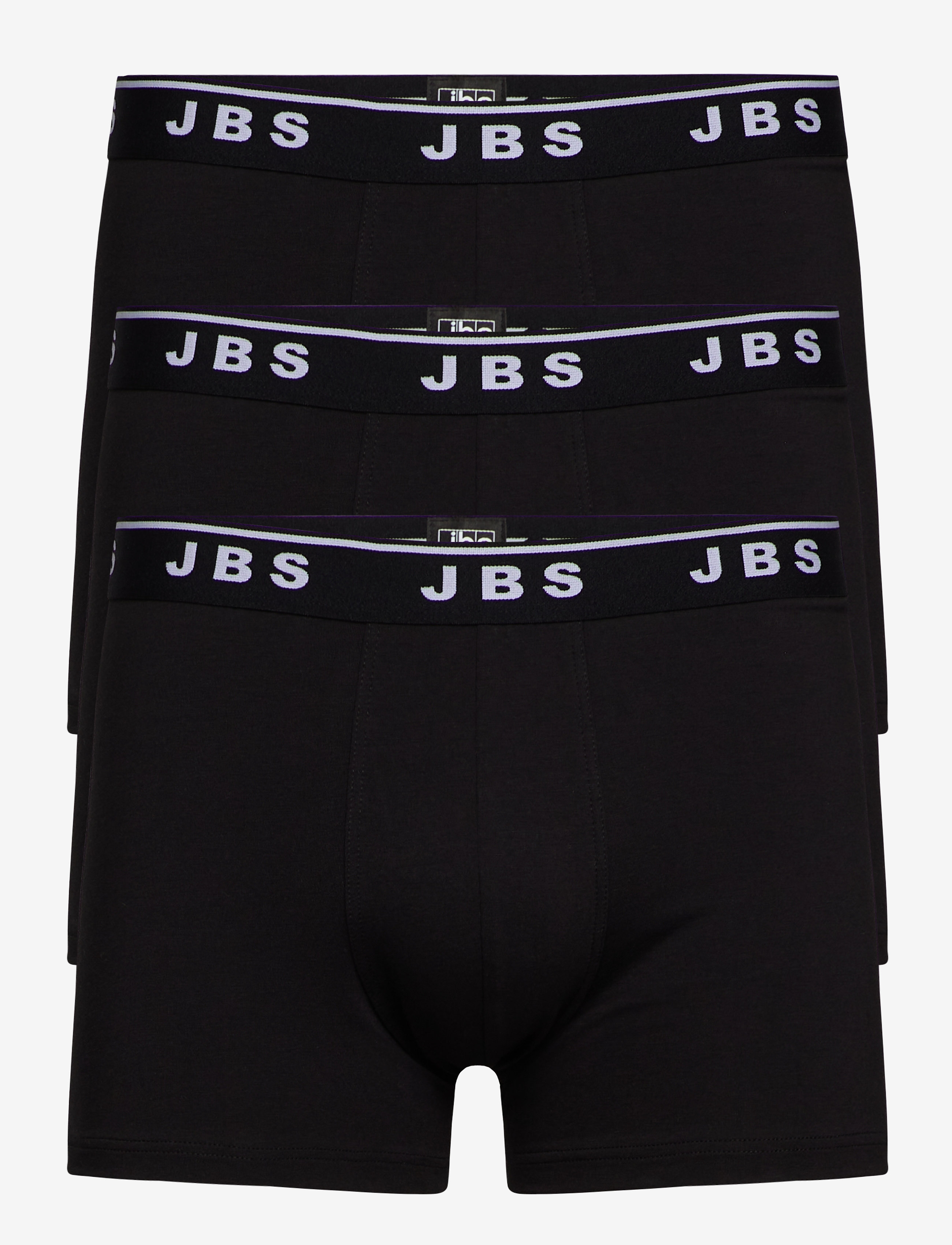 JBS 3-Pack Tights Gots., Mænd, 3-Pak Boxershorts, Sort, Str: XXL