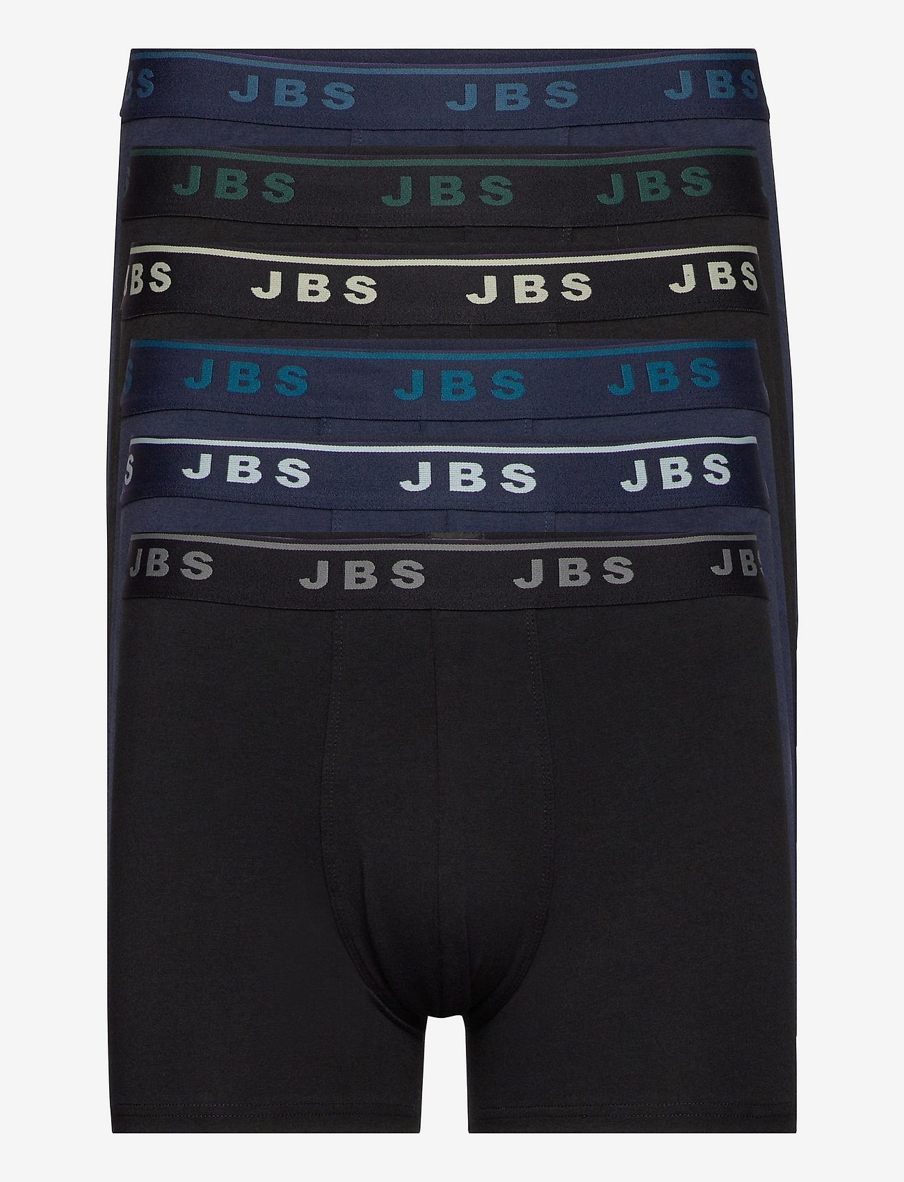 JBS - JBS 6-pack tights, GOTS - flerfärgad - 0