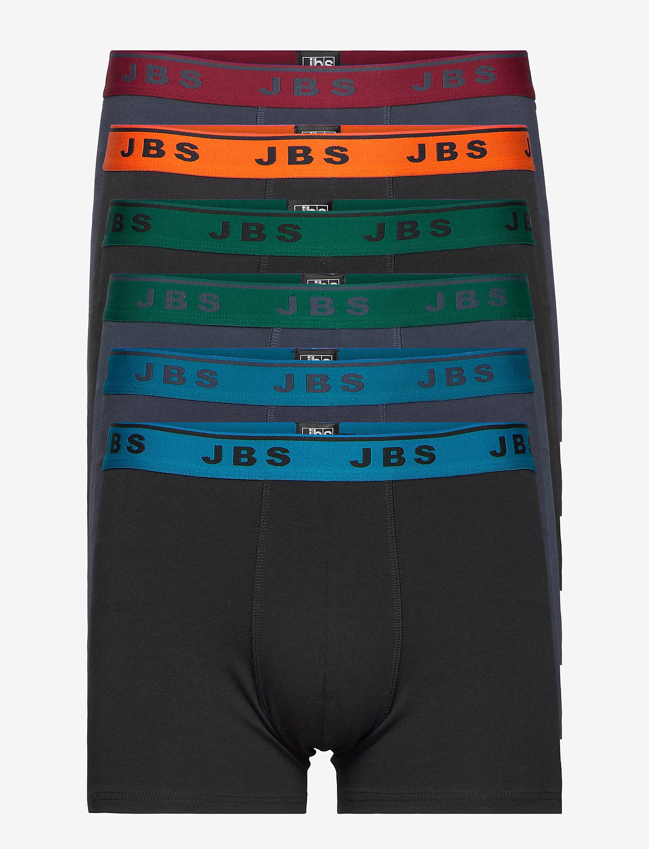 JBS - JBS 6-pack tights, GOTS - bokserid - flerfärgad - 0