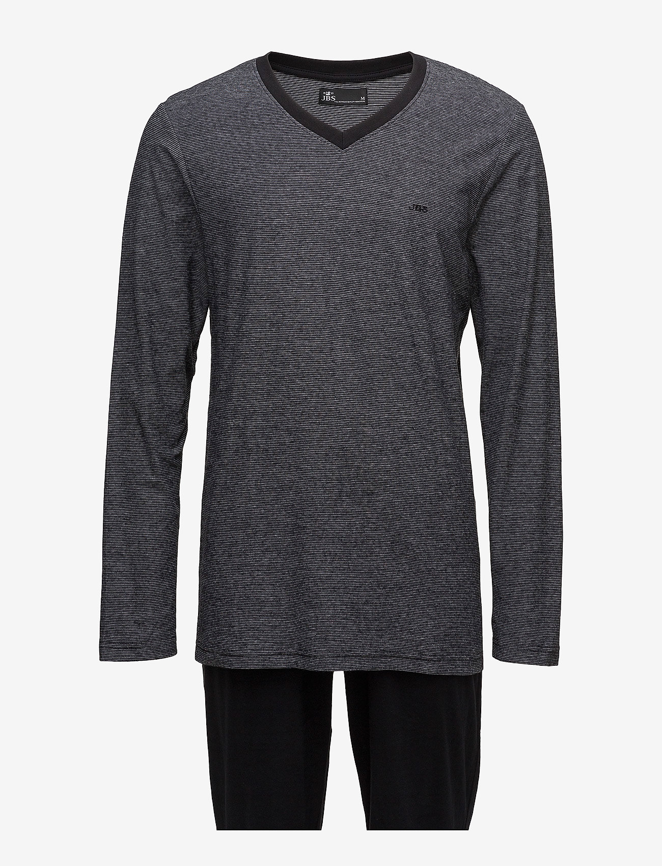 JBS - JBS pyjamas jersey - nattøj sæt - black - 0
