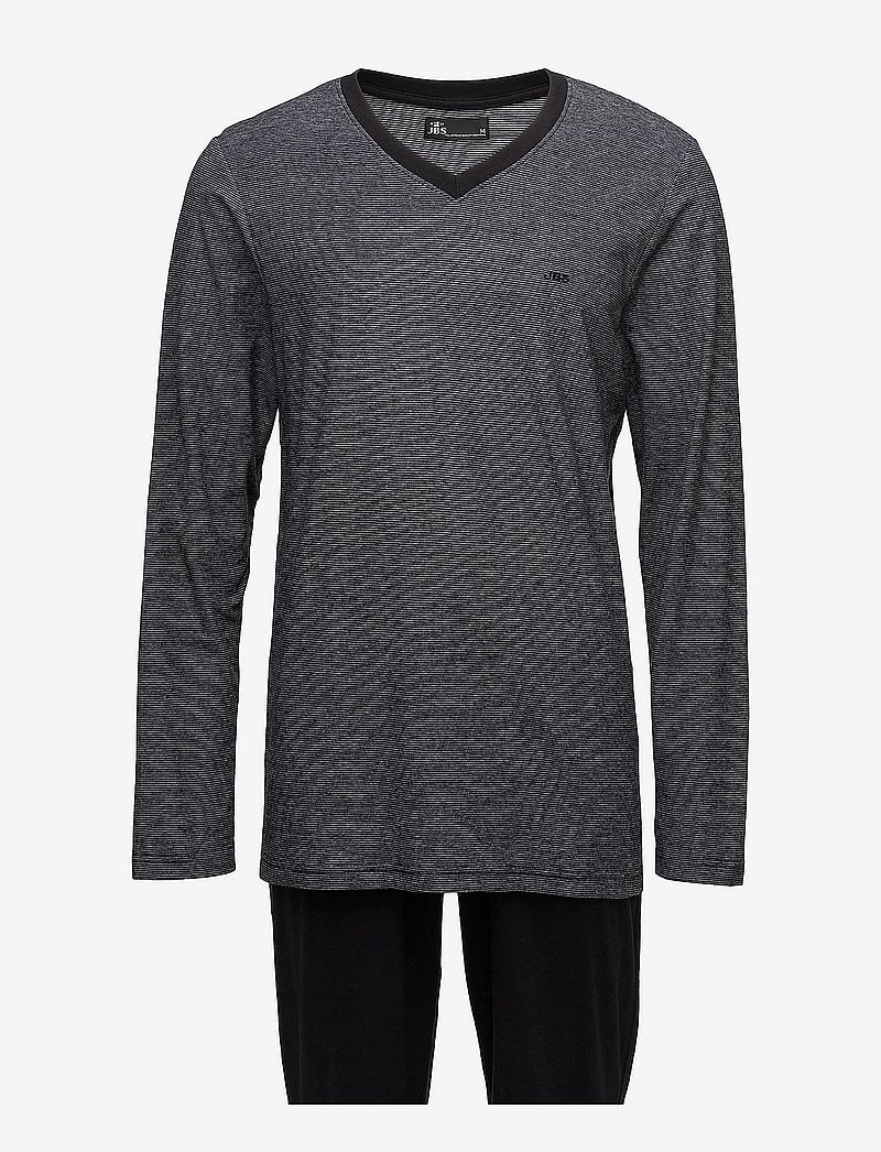 JBS - JBS pyjamas jersey - nattøj sæt - black - 0