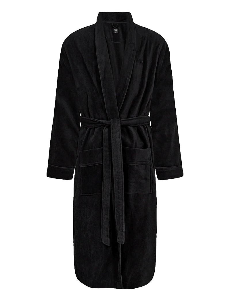 JBS - JBS bathrobe. - morgonrockar - black - 0