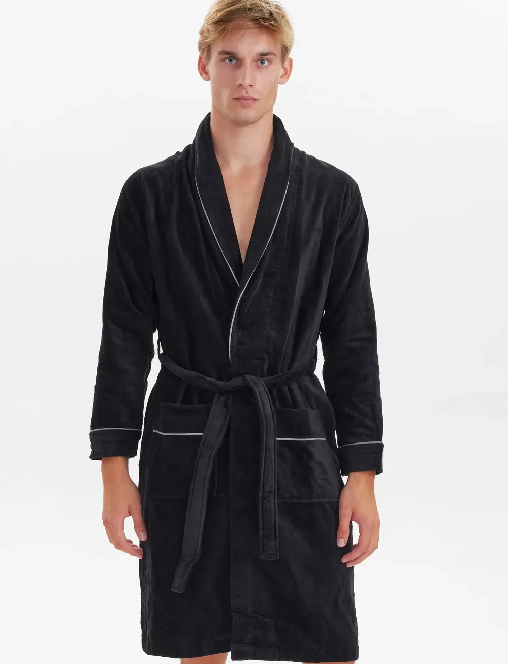 JBS - JBS bathrobe - hommikumantlid - black - 0