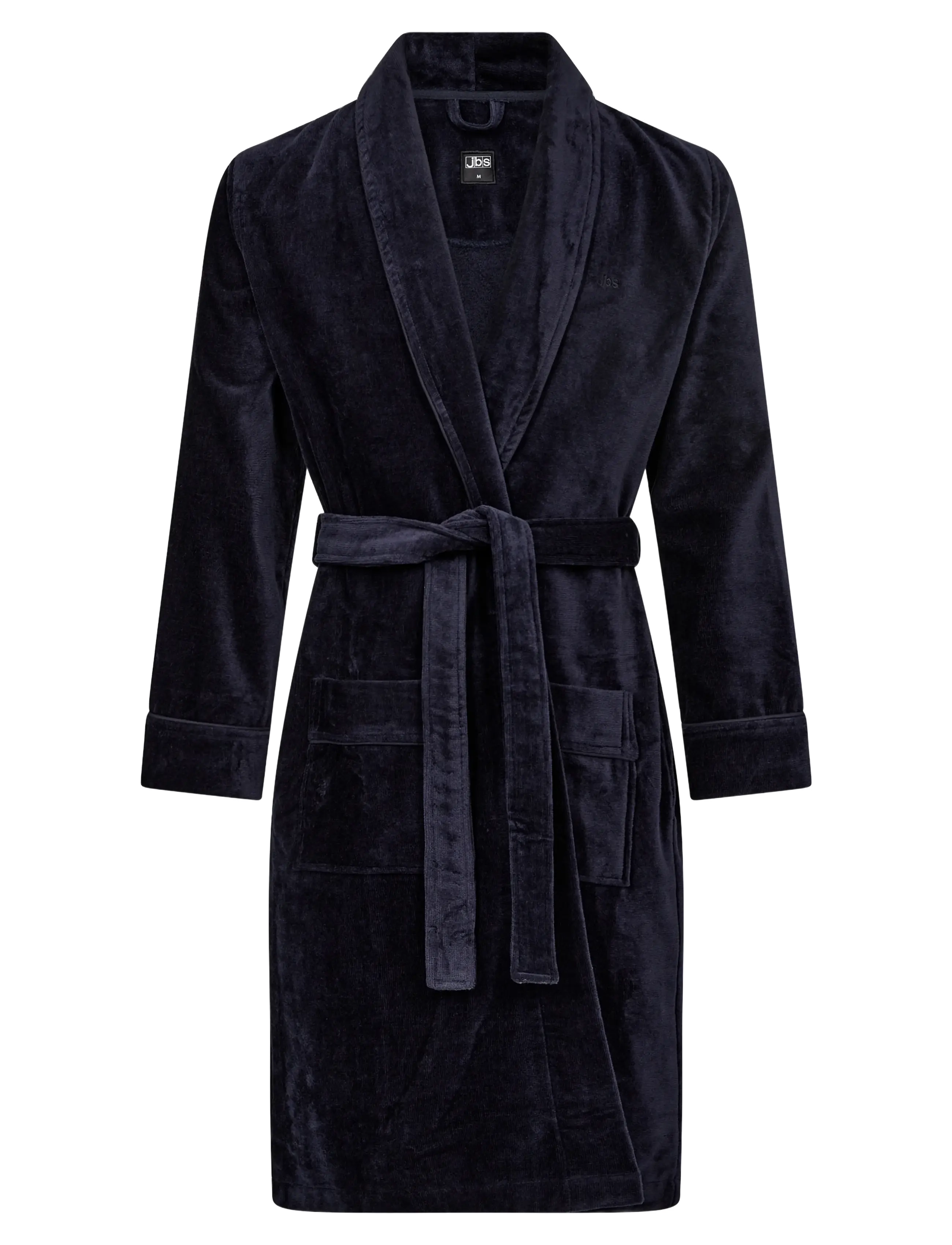 JBS Bathrobe., Mænd, Sjal Krave Badekåbe, Sort, Str: XXL